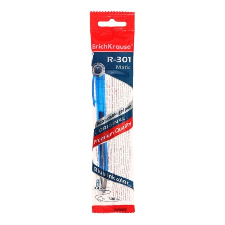 A set of stationery 11 items Erichkrause "Mini Desk Ice Metallic", rotating, blue-4