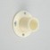 Plastic mount for wall mixers for exhibition stands