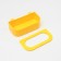 Bird feeder internal matte 14.3 x 7.2 x 4.8 cm, yellow