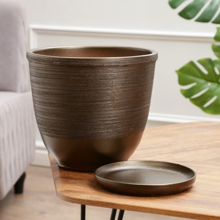 Flower Pot "Black Gold" with Podon, 8l-1