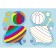 Coloring "Bright Paints", 8 p.