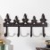 Hooks decorative cast iron "Forged peaks" 15x30x3.5 cm