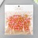 Beads for creativity plastic "gradient rose-yellow" set of 20 g, d = 0.8 cm, a mix of holes/without