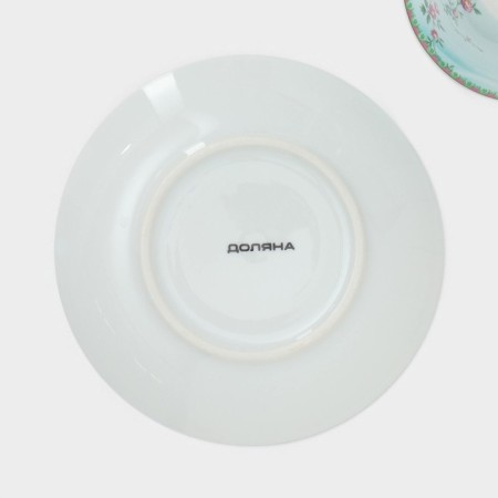 Service ceramic tea shade "Pelagia", 12 items: 6 cups 220 ml, 6 saucer d = 14 cm-6