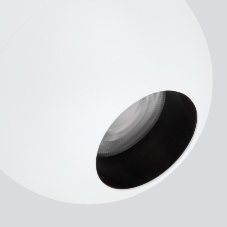 Lamp ceiling Elektrostandard, Ball LED 8 W, 80x80x155 mm, IP20, white color-3