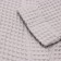 Wafel dressing gown for men elongated Ethel "Boho" p. 50-52, centered silver, 100%HL, 290 g/m2