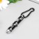 Laser Laser 3 Nozzles+ Carabiner Plastic "Chamomile" black 1x7 cm