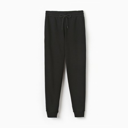 Male pants, black color, size 56