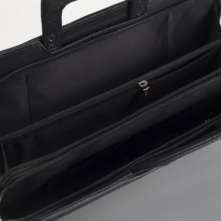 Folder for documents, black color-5