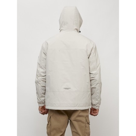 Male spring jacket, size 58, light gray color-14