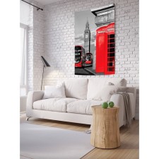 Decorative panel with photo printing 