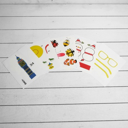 3D handle 3Dali Plus (KIT FB0021Y), ABS and PLA, yellow (+ stencil and plastic)-5
