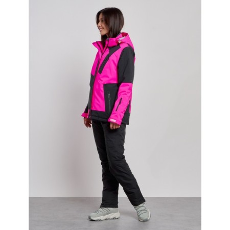Ski costume female, size 44, pink color-1