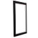 Frame for paintings (mirrors) 21 x 30 x 2.8 cm, plastic, calligrata 6528, black