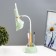 Delser table lamp LED 3W USB AKB Green 14x13x39 cm Risalux