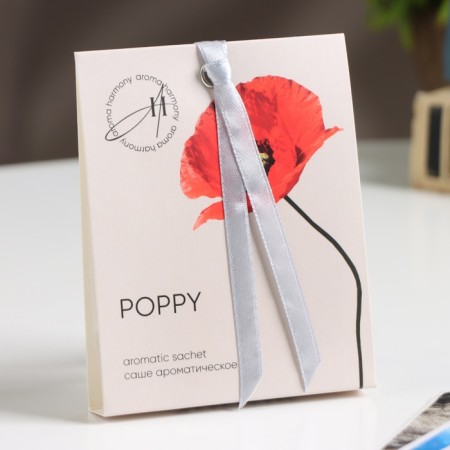Sasha Aromatic Spring "Poppy", Mac, Bergamot, Ambasser, 10 g-1