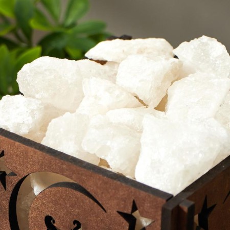 Salt lamp "Basket B Fei" E14 15W 1.8 kg Dimmer 14x14x18 cm-4