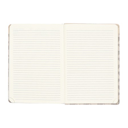 Dated 2025 DATA A5 168 sheets, DEVENTE. Expert, integral cover to leatherette, pocket, perforation, liesse, cream block 70 g/m2, gray-11