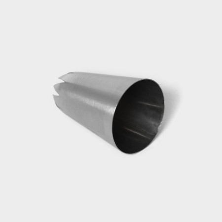 Confectionery nozzle "Closed star", D = 3.4 cm, output 1.2 cm, stainless steel-3