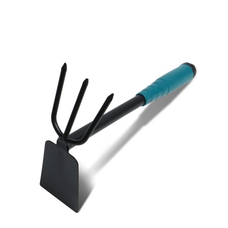 Combined Greengo moth, length 28 cm, 3 teeth, plastic handle-6