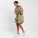 Women's costume (shirt, shorts) minku: overSize color green, size 48