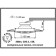 Built -in lamp Novotech, 50 W, GX5.3, 12 V, 65x65 mm, d = 65 mm, white