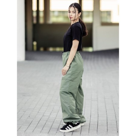 Insulated pants for children, height 176 cm, laurel color-2