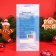 New Year. Milk chocolate "Winter bullfinks", 90 g