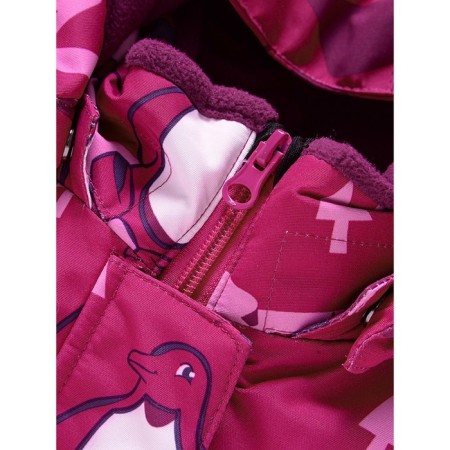 Ski costume for a girl, pink color, height 104 cm-3