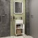 Floor Tumba Sanstar "Line 40" with the shell "Yenisei 40", white