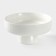 Ceramic dish for fruits, d = 20.5 cm, white color