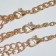 Neck set 3 pcs. "Trend" Pin and stars, color gold, 47 cm