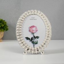 Photo frame metal, glass 12.5x17.5 cm 