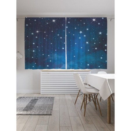 Photostes "Star Sky", Saten, size 145x180 cm, 2 pcs