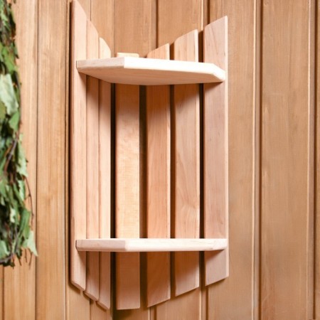 Corner shelf from alder, level 2-3