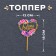 Topper "Happy Birthday", Heart