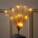 LED beige branch, 56 cm, 15 LED, AAX2 batteries (not in the kit), warm white glow