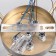 Lucy chandelier 5x60W E27 Antique bronze 60x60x29cm