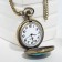 Pocket clock "Ship", quartz, d dial-4 cm, 5.5 x 4.5 cm