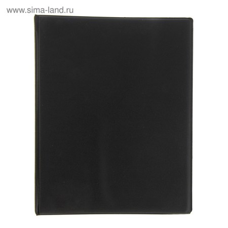 Notebook on rings A5 80 sheets in Calligrata Calgrata Black, PVC cover cover-6
