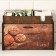 Bread a wooden bread with a stand under spices, 35.6 x 20.4 x 24.8 cm, wenge