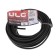 Cable "ULC" VVG-PNG (A), section 2x1.5 mm2, 20 m, GOST, Black