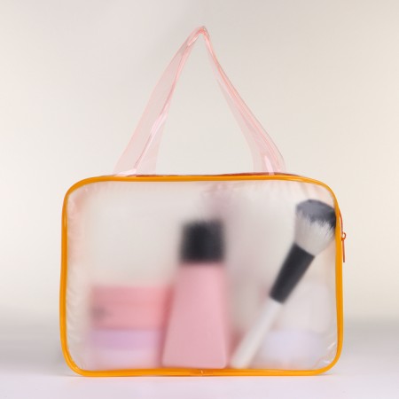 Lightning cosmetic bag, orange color-1
