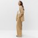 Women's jacket Mist Velvet, p. L-XL beige