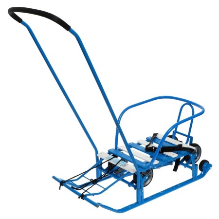 Sled "Timka 5 station wagon", blue color-7