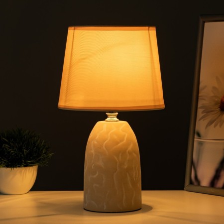Fendy table lamp E14 40W Beige 17.8x17.8x30 cm Risalux-1