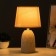 Fendy table lamp E14 40W Beige 17.8x17.8x30 cm Risalux