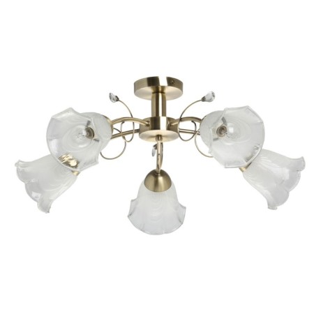 Chandelier "Flora", size 63x24x63 cm, 200W 5XE14