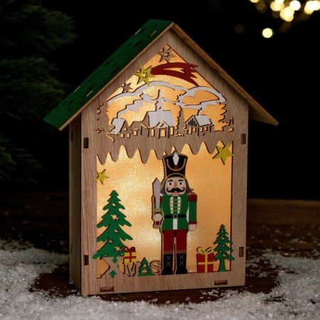 New Year's decor with the “Nutcracker” lighting 15 × 5.5 × 18 cm-2