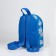 Baby backpack on lightning, blue color